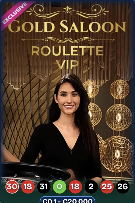 Dudespin Casino: Gold Saloon VIP Speed Roulette