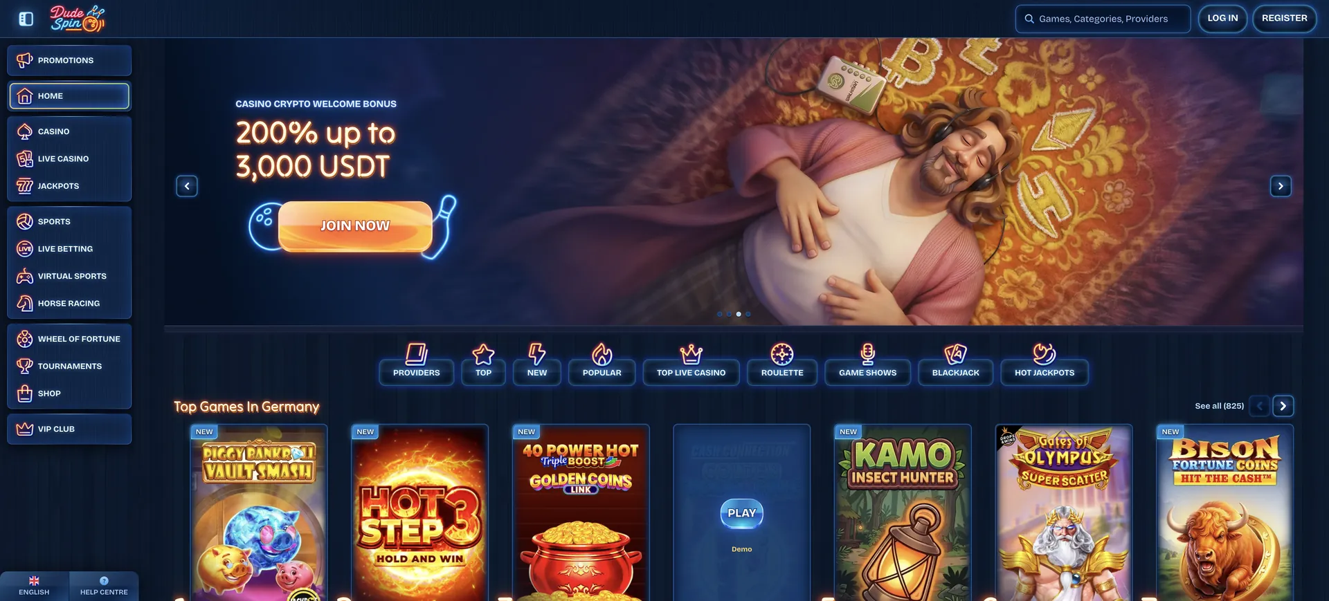 Dudespin Casino