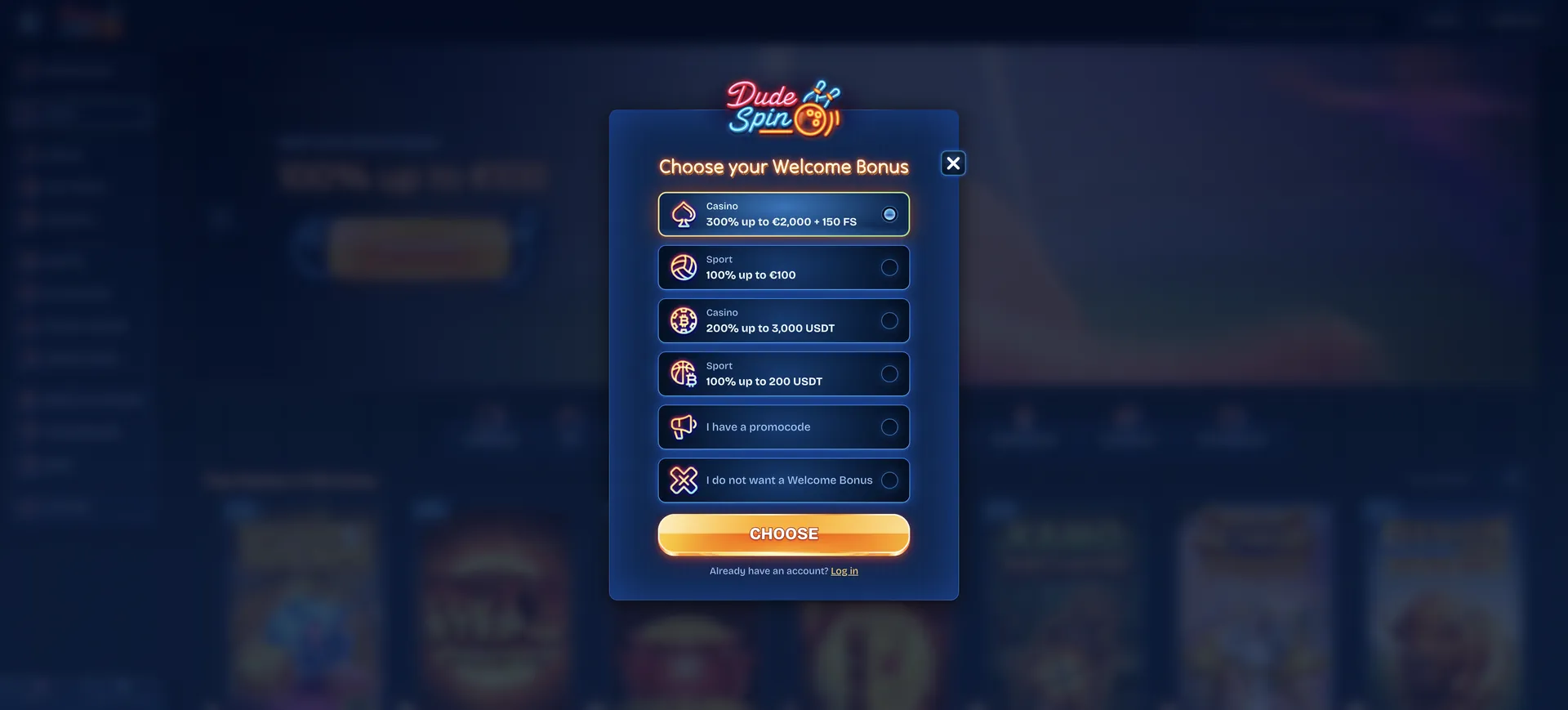 Registration Dudespin Casino Login: Registration