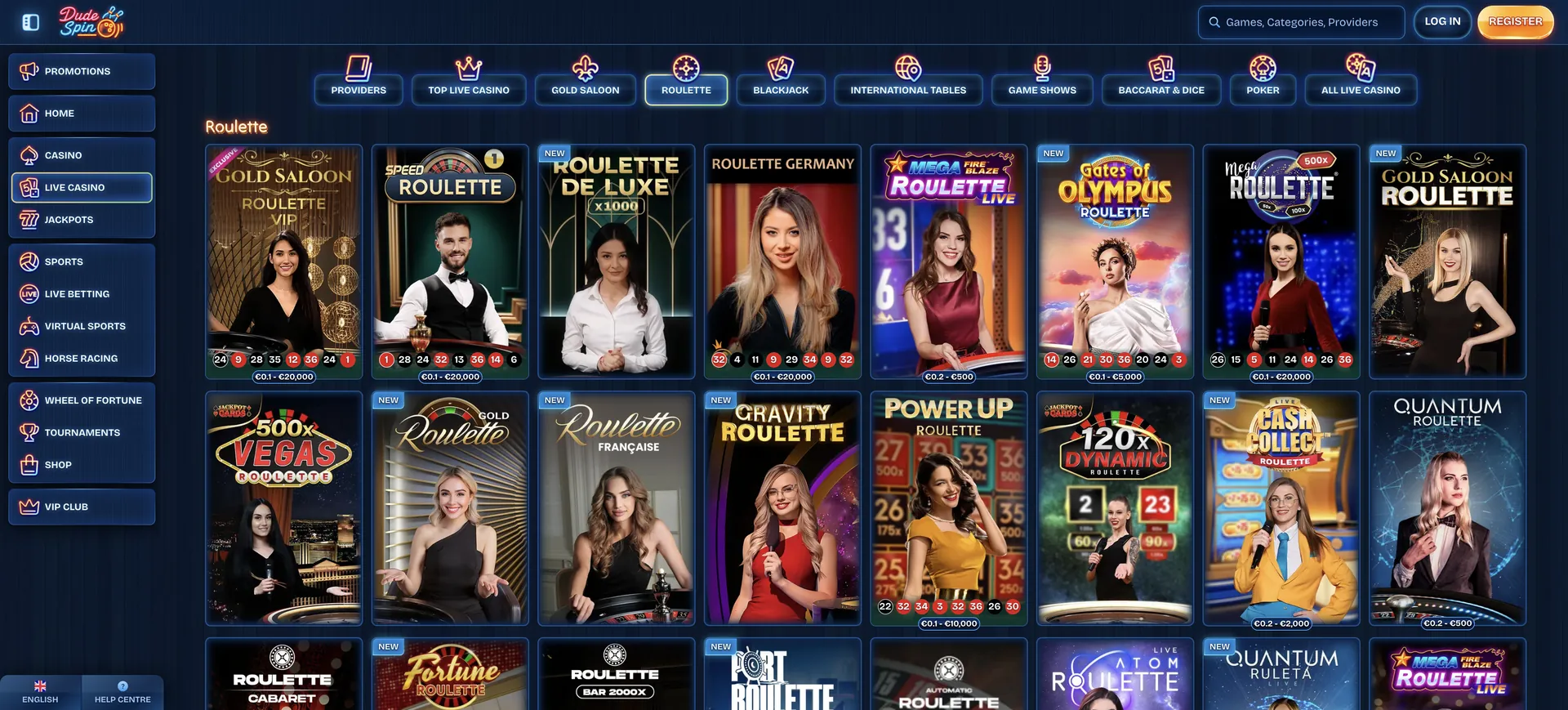 Roulette Dudespin Casino Withdrawal: Roulette